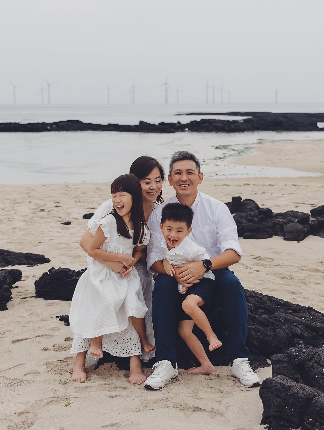 海風、浪潮與家人的愛:Yoki 濟州家庭攝影