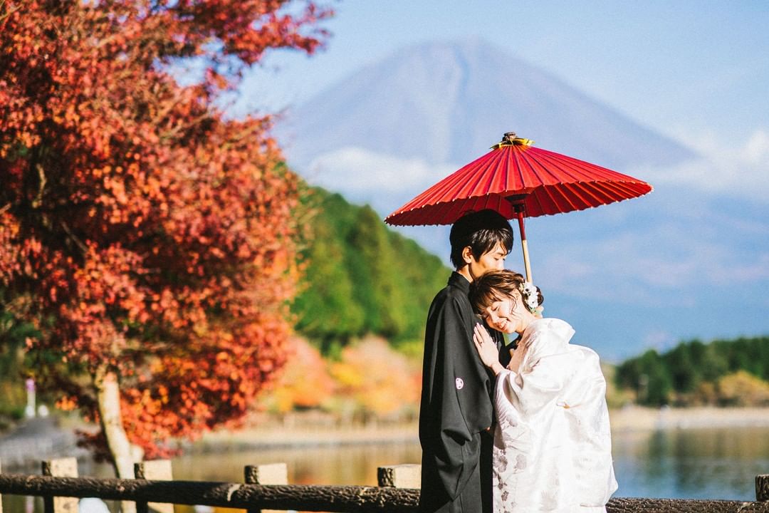 愛在河口湖綻放:與攝影師Haro共創浪漫時光