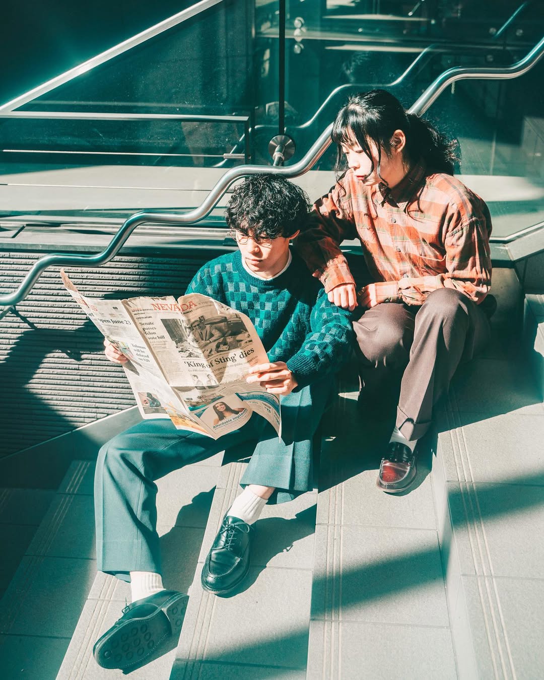 大阪甜蜜時光:YOS鏡頭下的自然情侶寫真