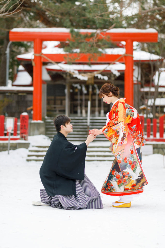 北海道求婚夢想成真:Masa 為愛定格