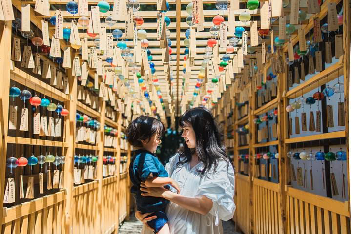 攝影師Yuriko 視角:捕捉河口湖的家庭甜蜜回憶