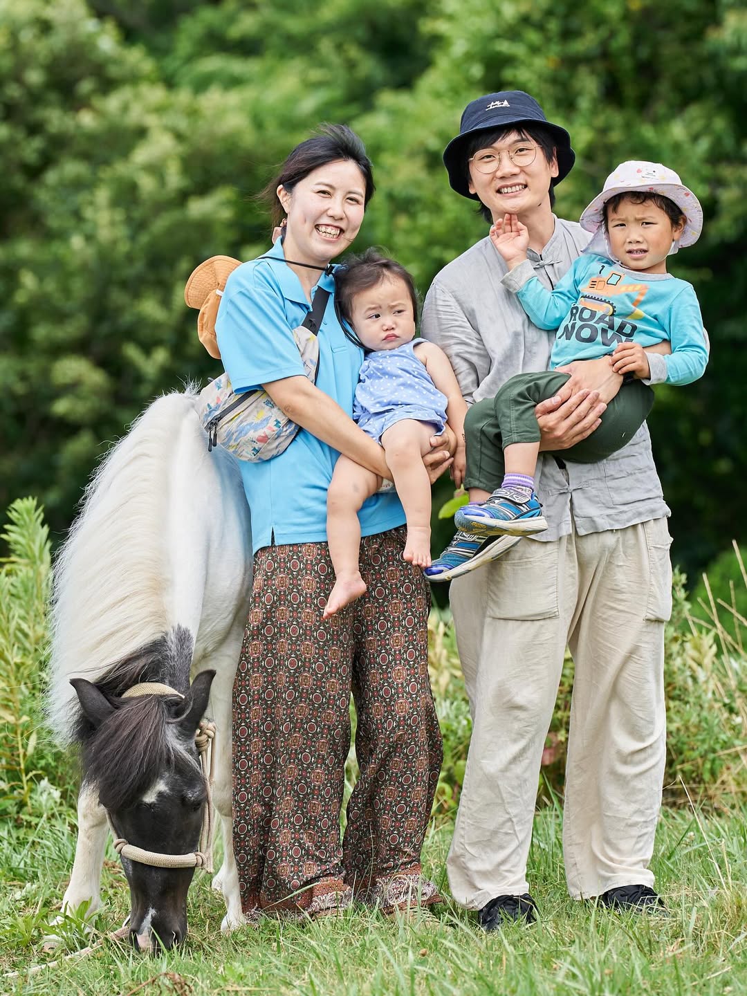 隨風流動的家庭時刻:Kaori鳥取家庭攝影