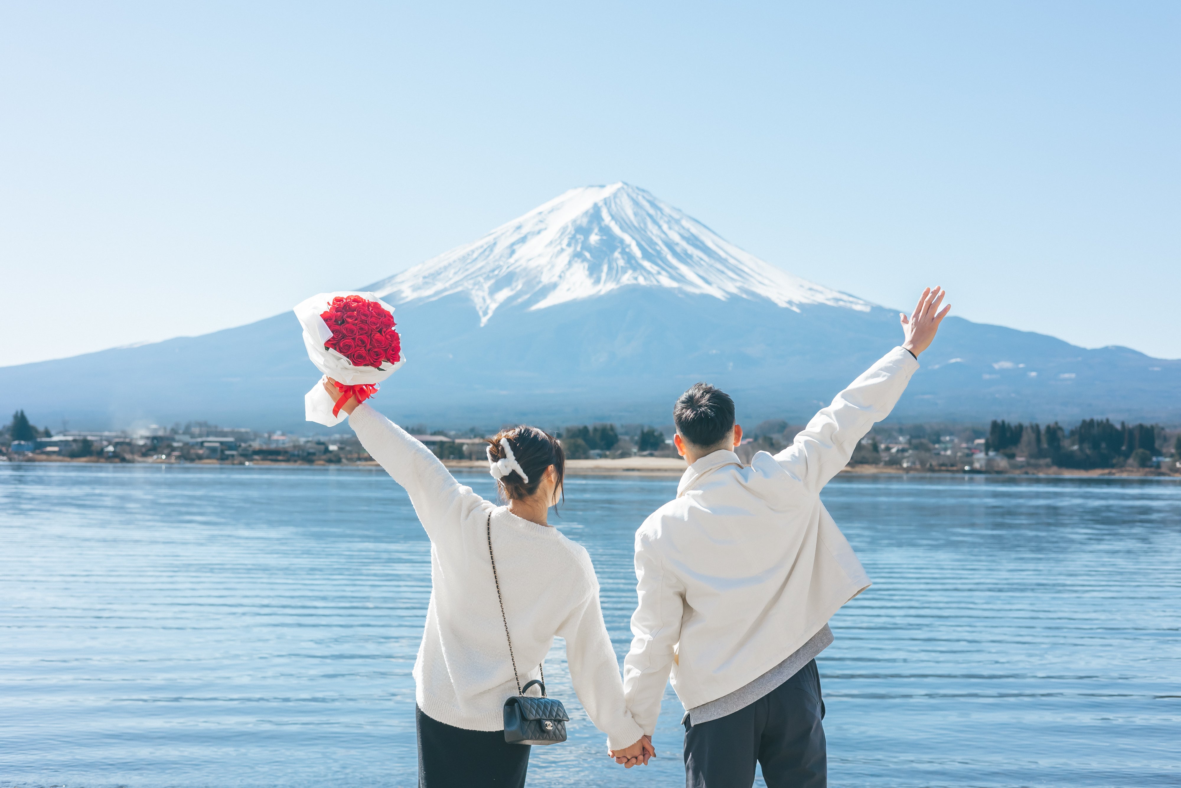 在富士山下,珍藏最美的一句「我願意」:河口湖求婚攝影體驗