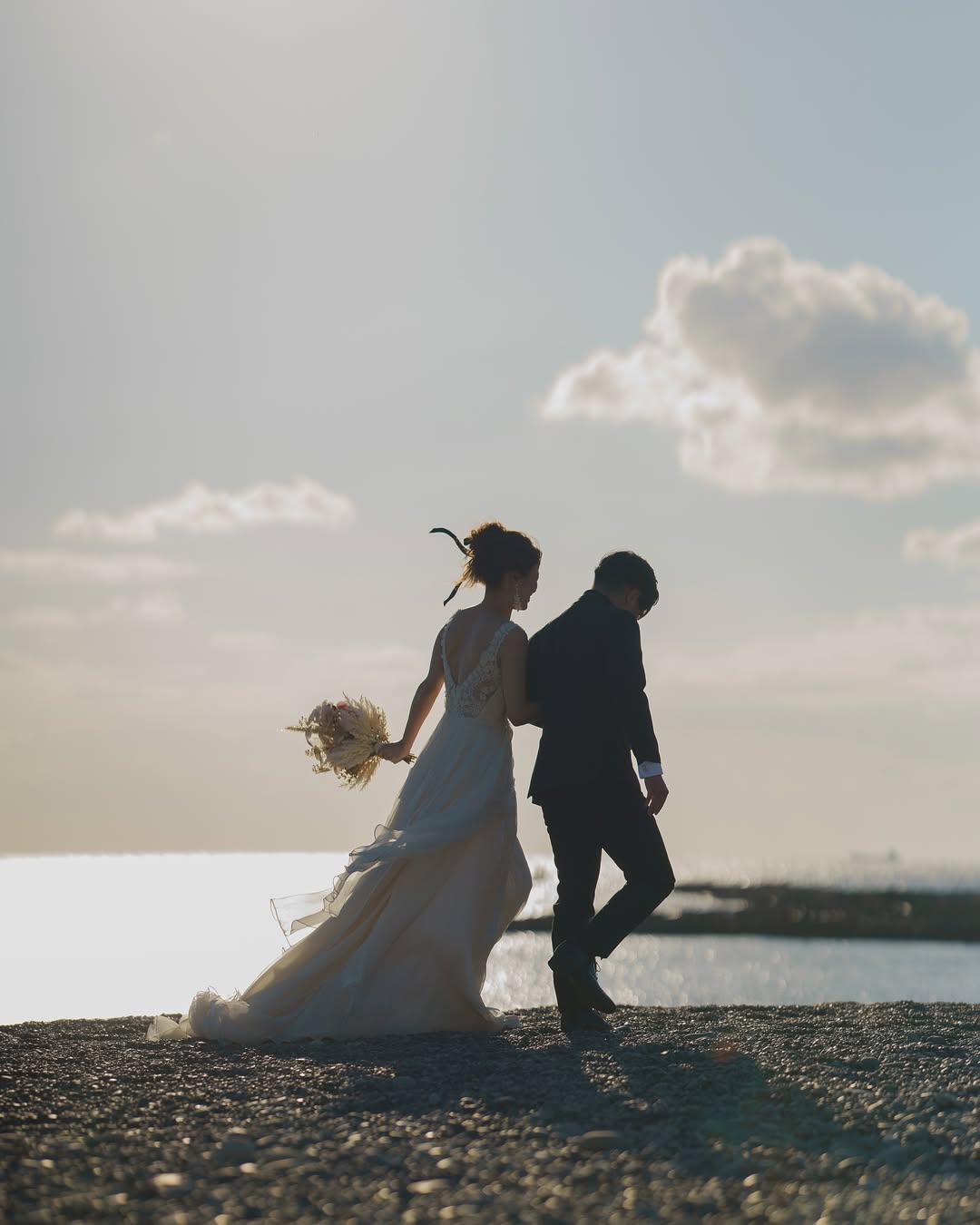 讓大阪的風見證一生之諾 : Kazu 求婚攝影