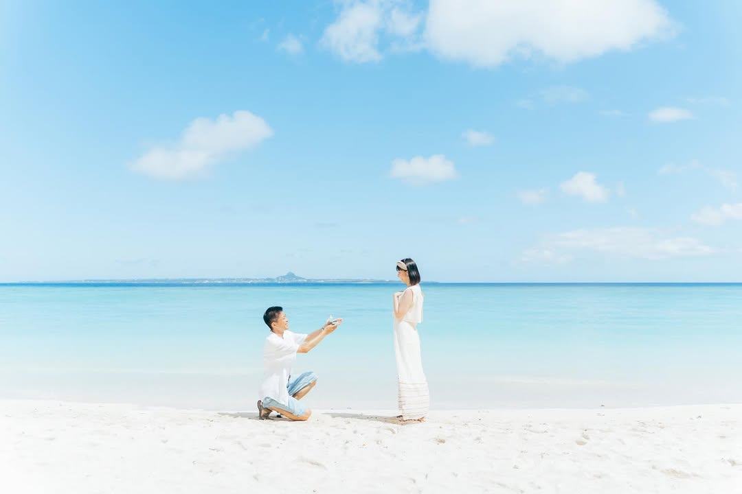 沖繩浪漫求婚:攝影師Rikako見證幸福時刻