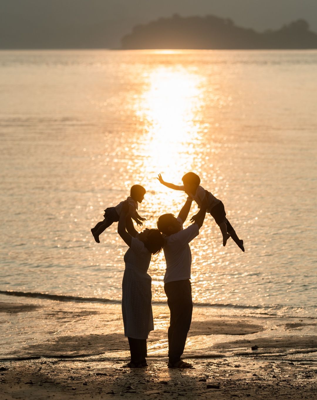 陽光與海灘:Ericka廣島家庭攝影