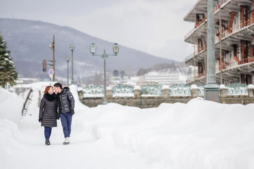 小樽雪戀物語:Takenaka 四小時情侶攝影體驗