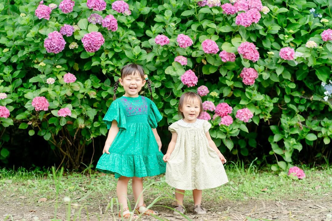 愛在奈良繡球花開時,Aiko親子攝影之旅