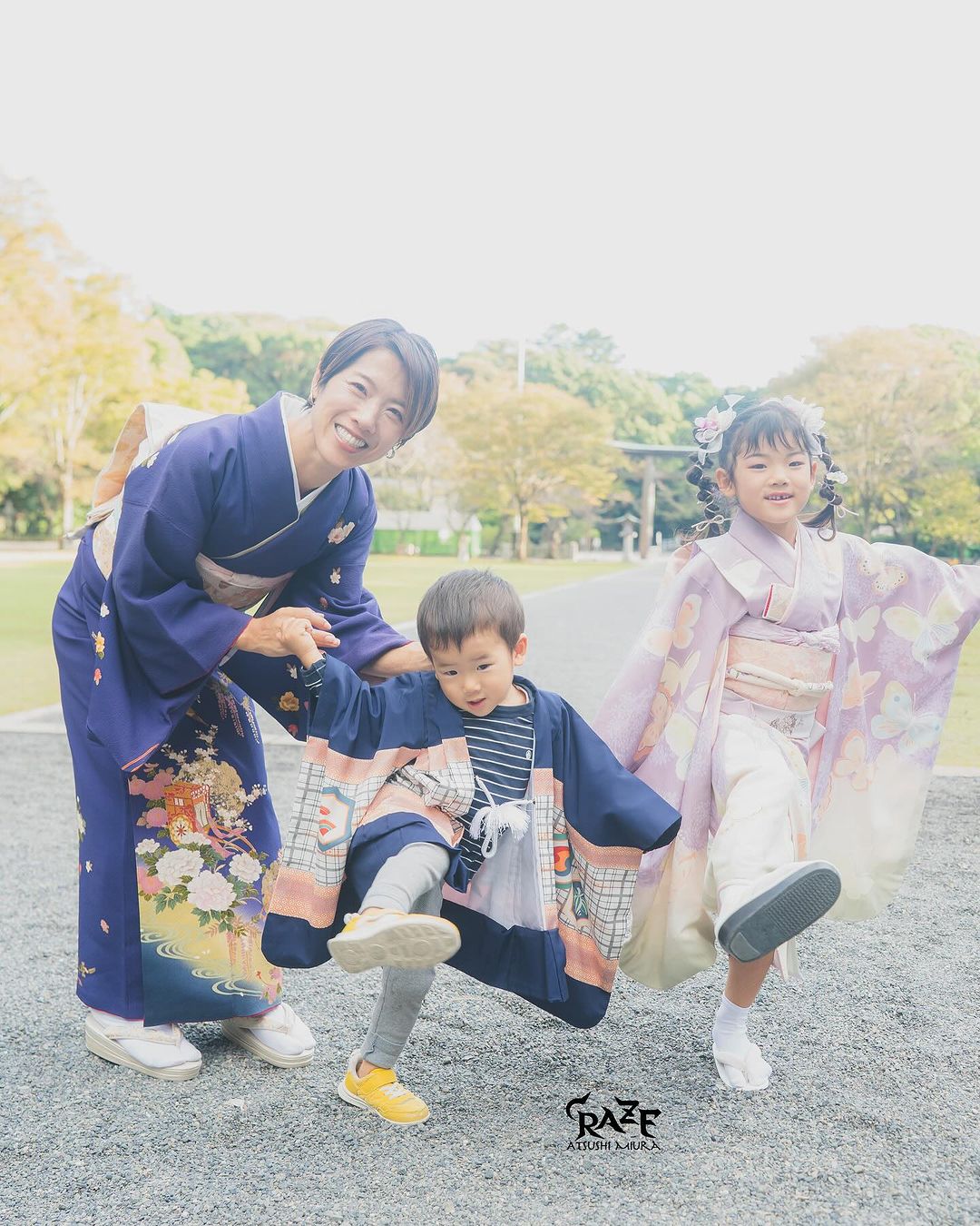 富士山下的全家福:Raze兩小時河口湖家庭攝影之旅