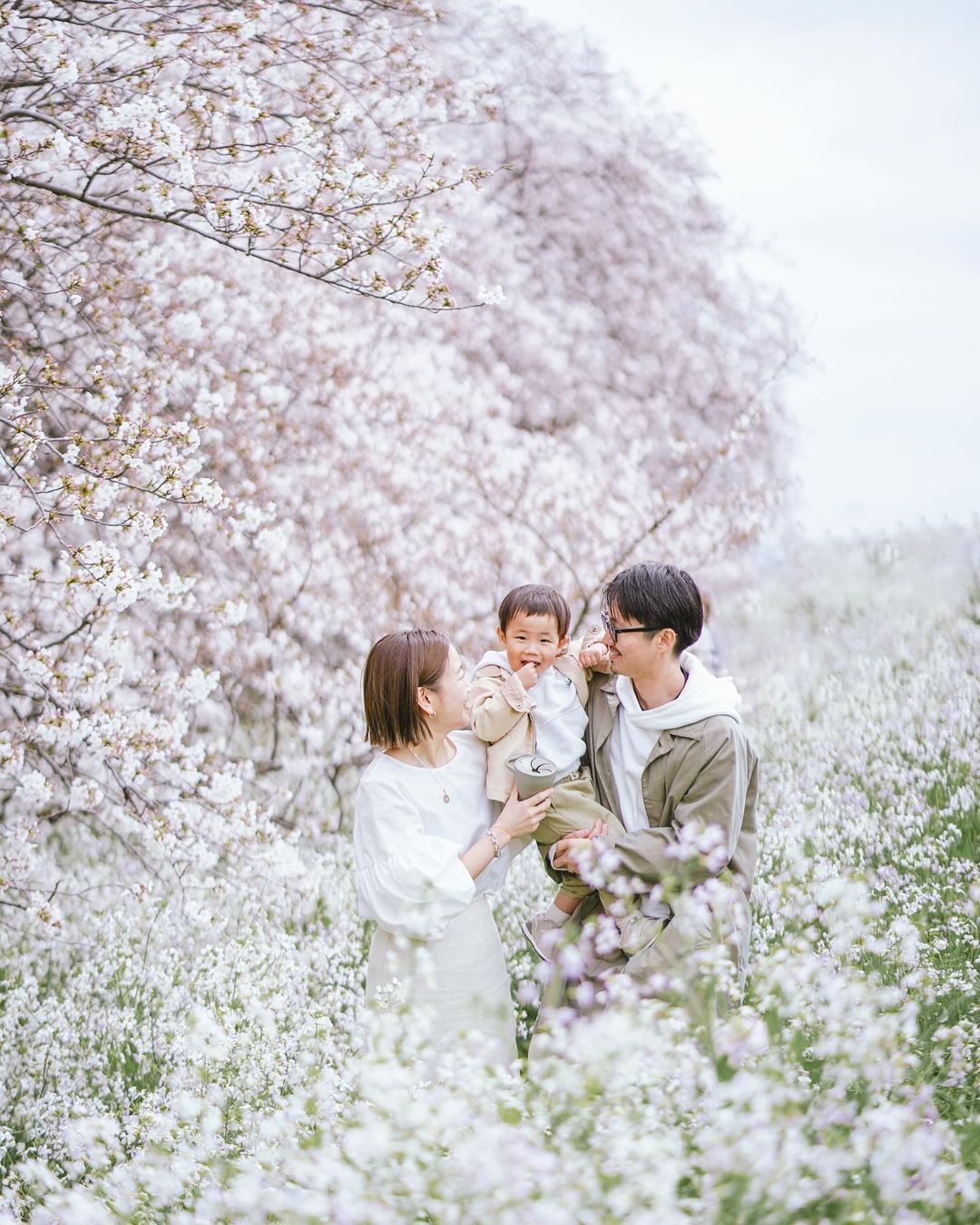 東京櫻花夢:Yumi 為你拍下幸福家庭瞬間
