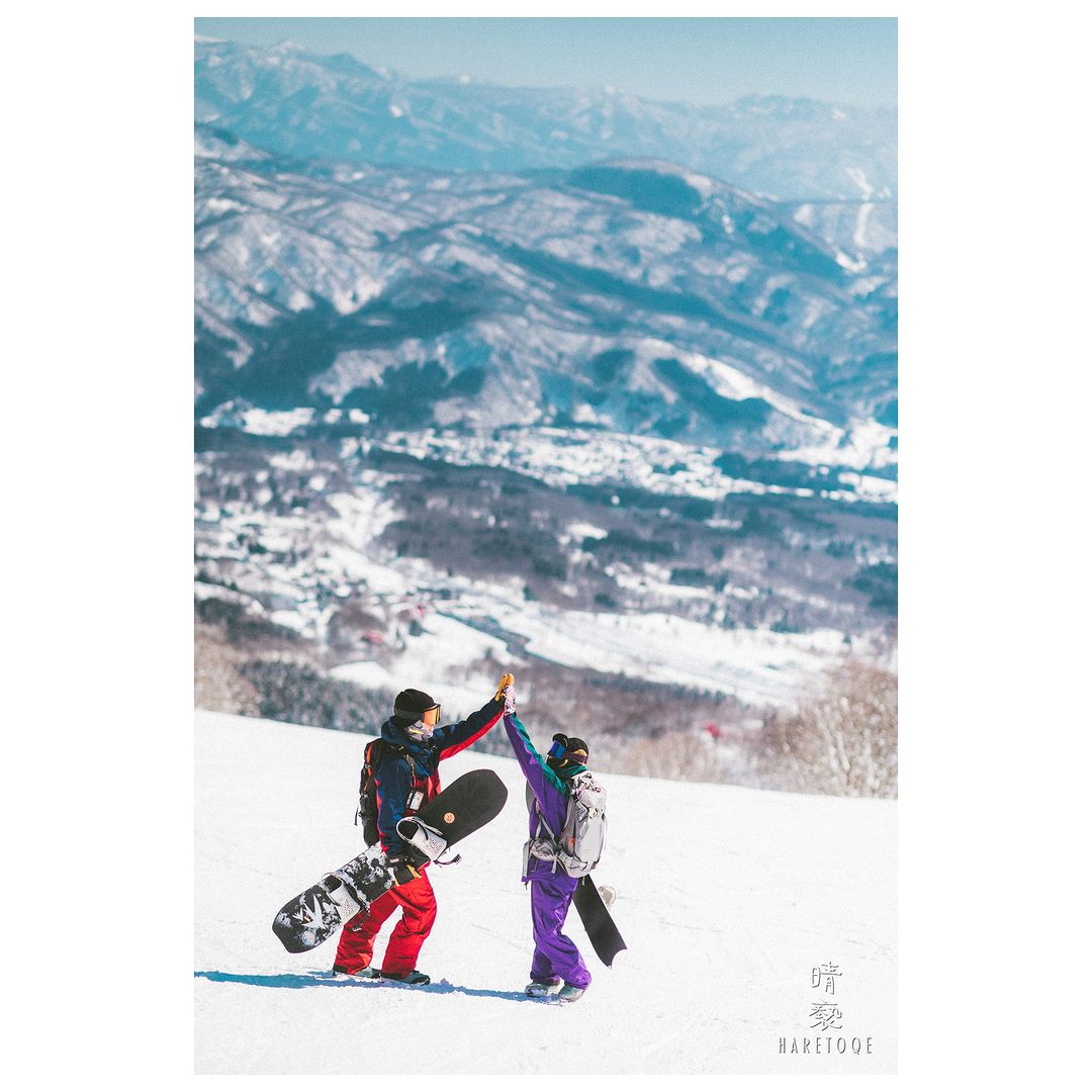 白馬雪板愛情故事:攝影師Haro為你見證