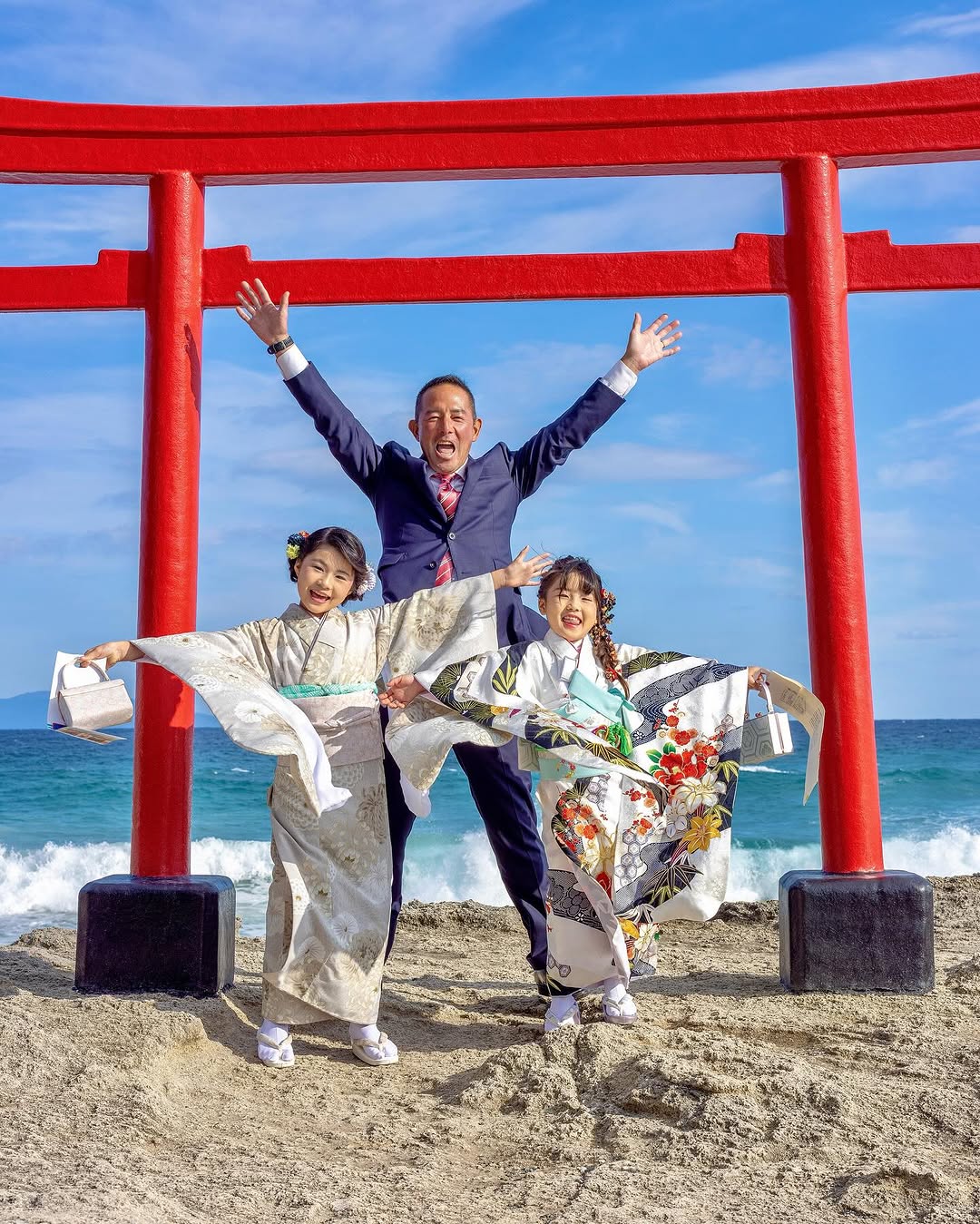 伊豆和服全家福,Ando 鏡下最美的時刻