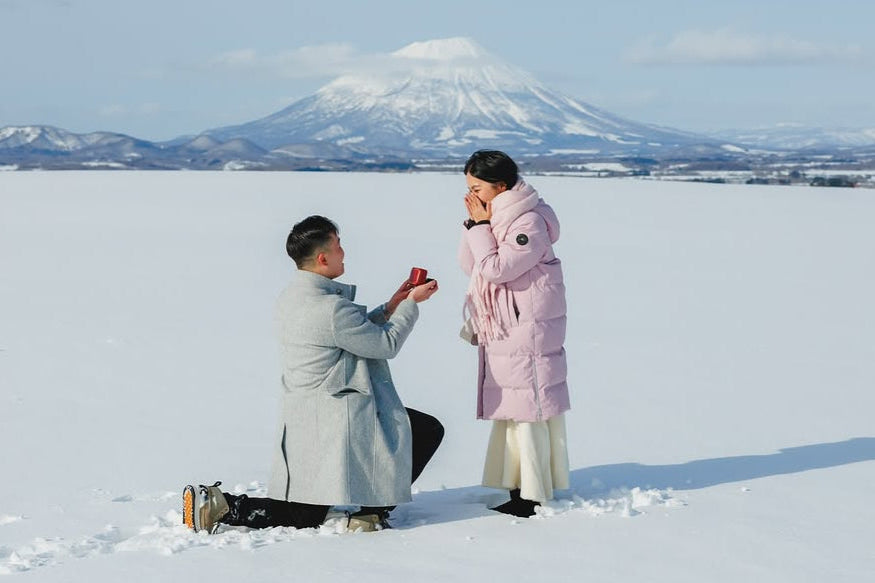 北海道求婚夢想成真:Masa 為愛定格