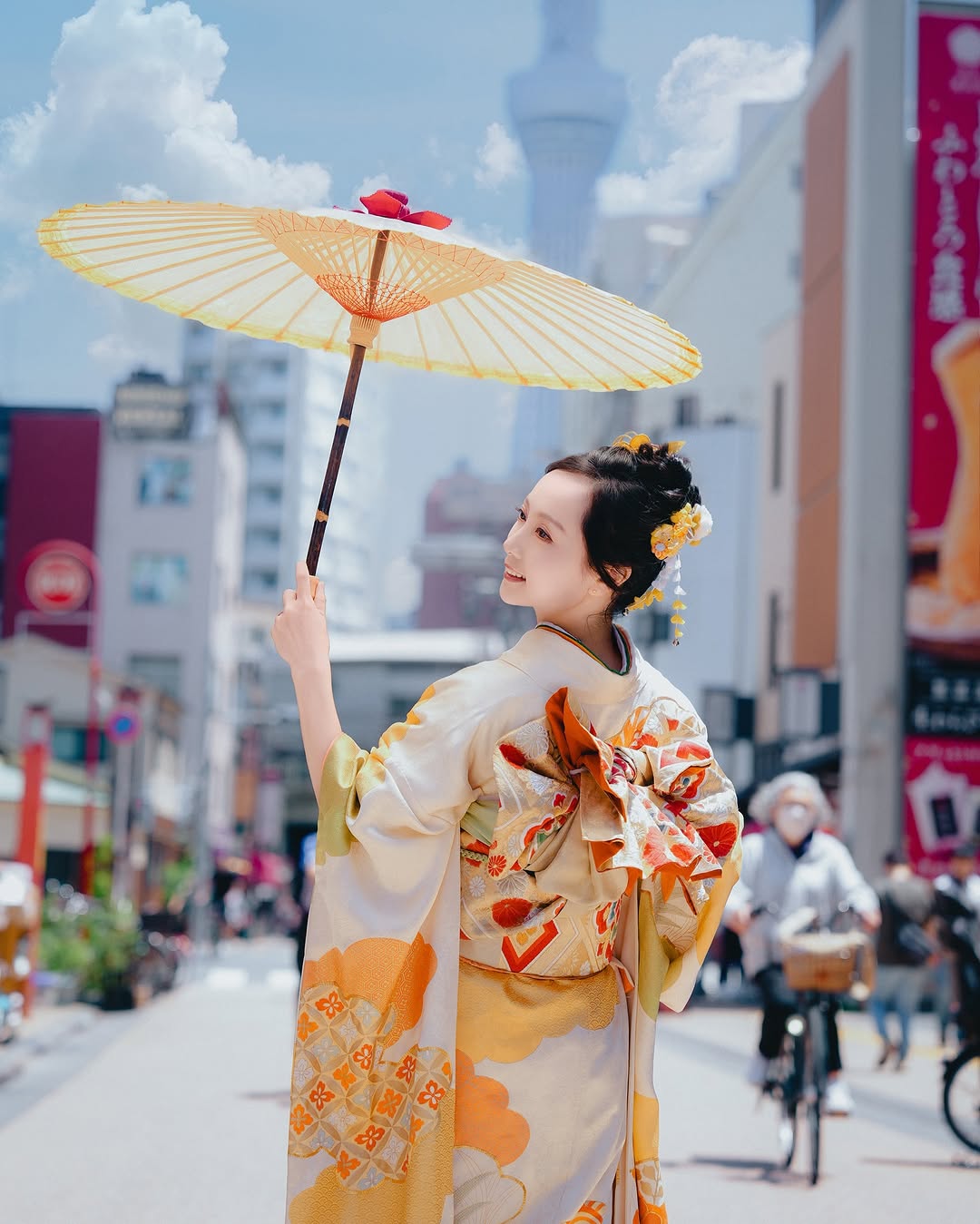 Yan的東京和服獨旅寫真:記錄你的東京故事