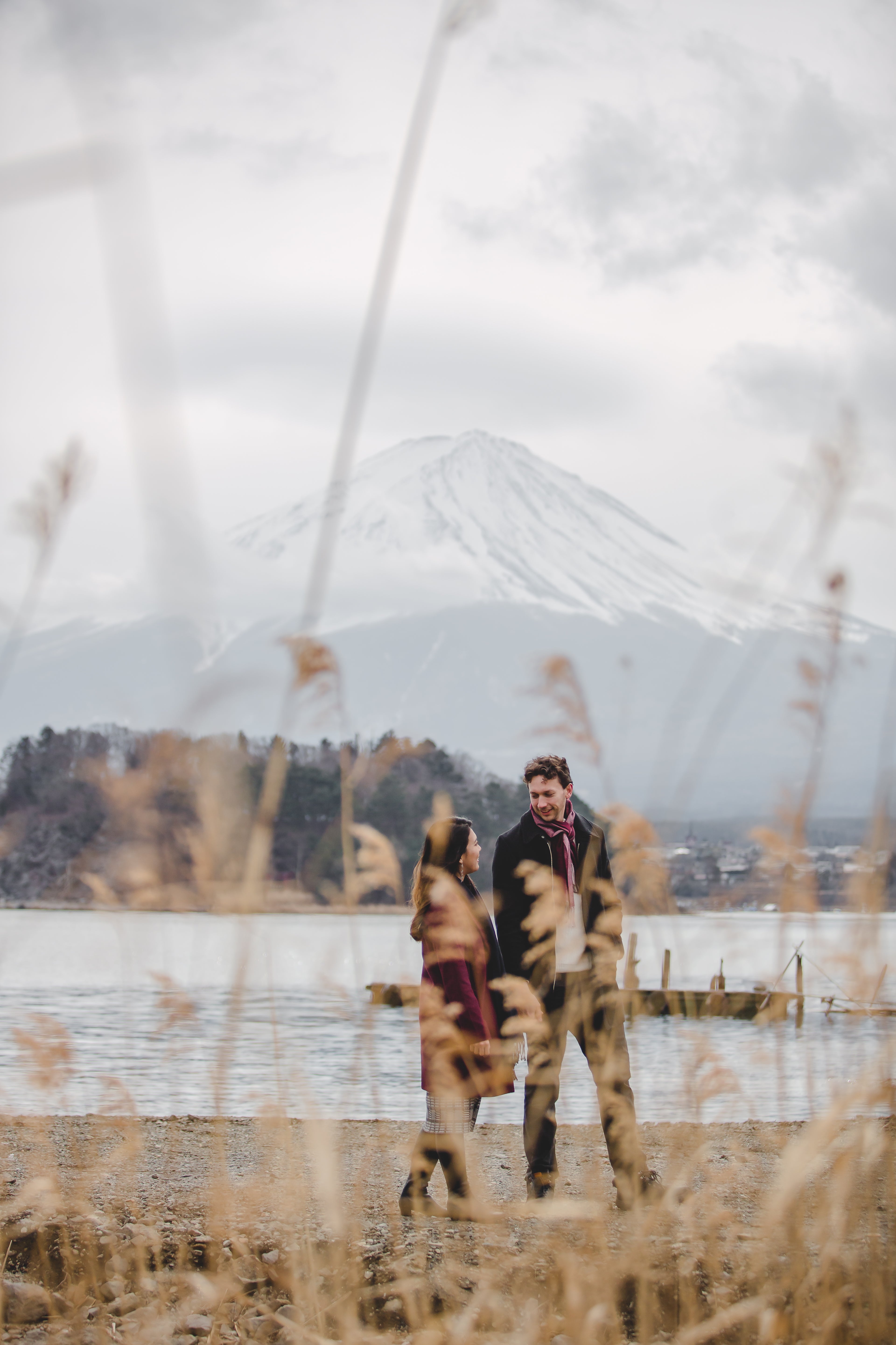 河口湖情侶攝影 | 日本職業攝影師川口