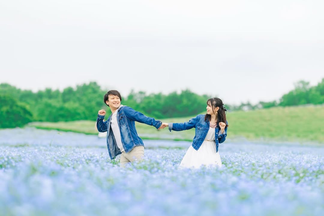 福岡街頭,兩人的世界: Eri為你們留下愛的印記