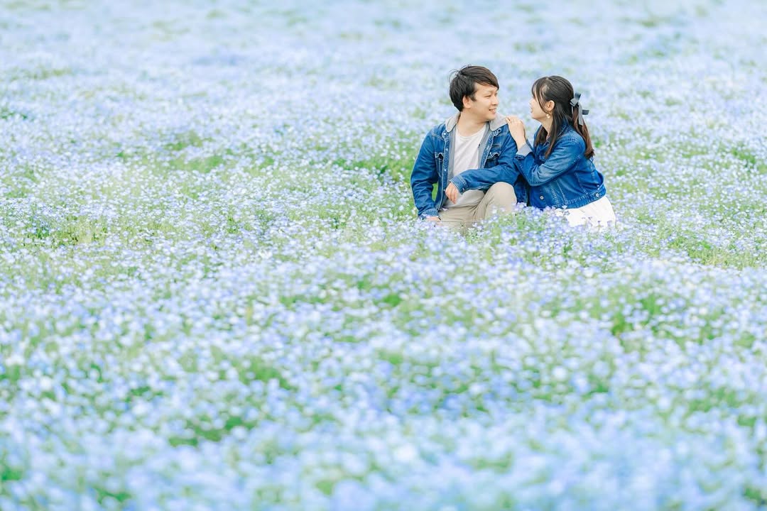 福岡街頭,兩人的世界: Eri為你們留下愛的印記