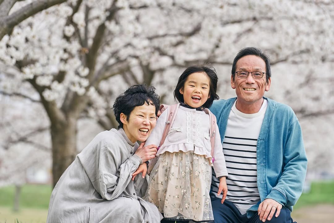 隨風流動的家庭時刻:Kaori鳥取家庭攝影