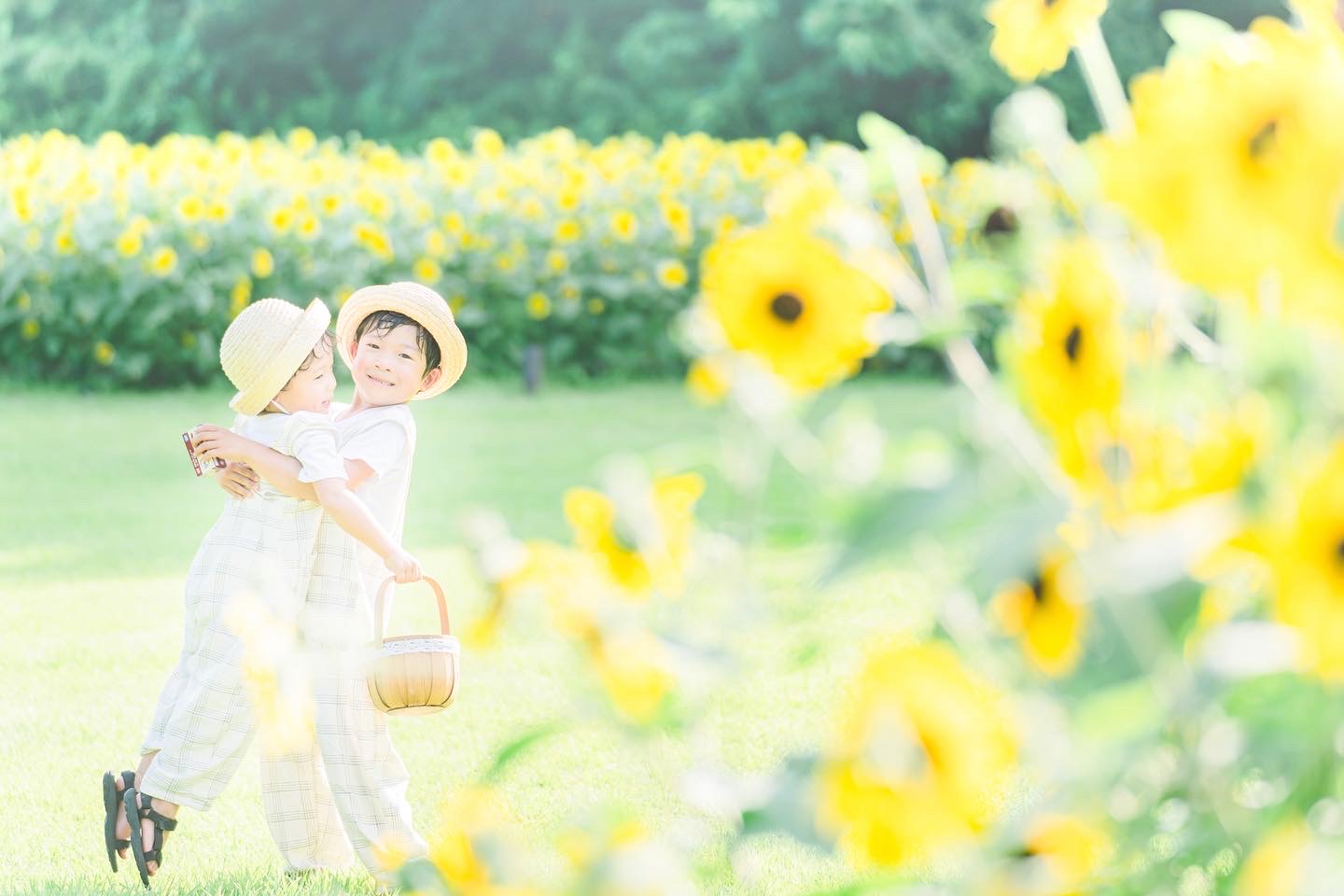 向日葵寶藏:東京昭和紀念公園Mai家庭攝影體驗