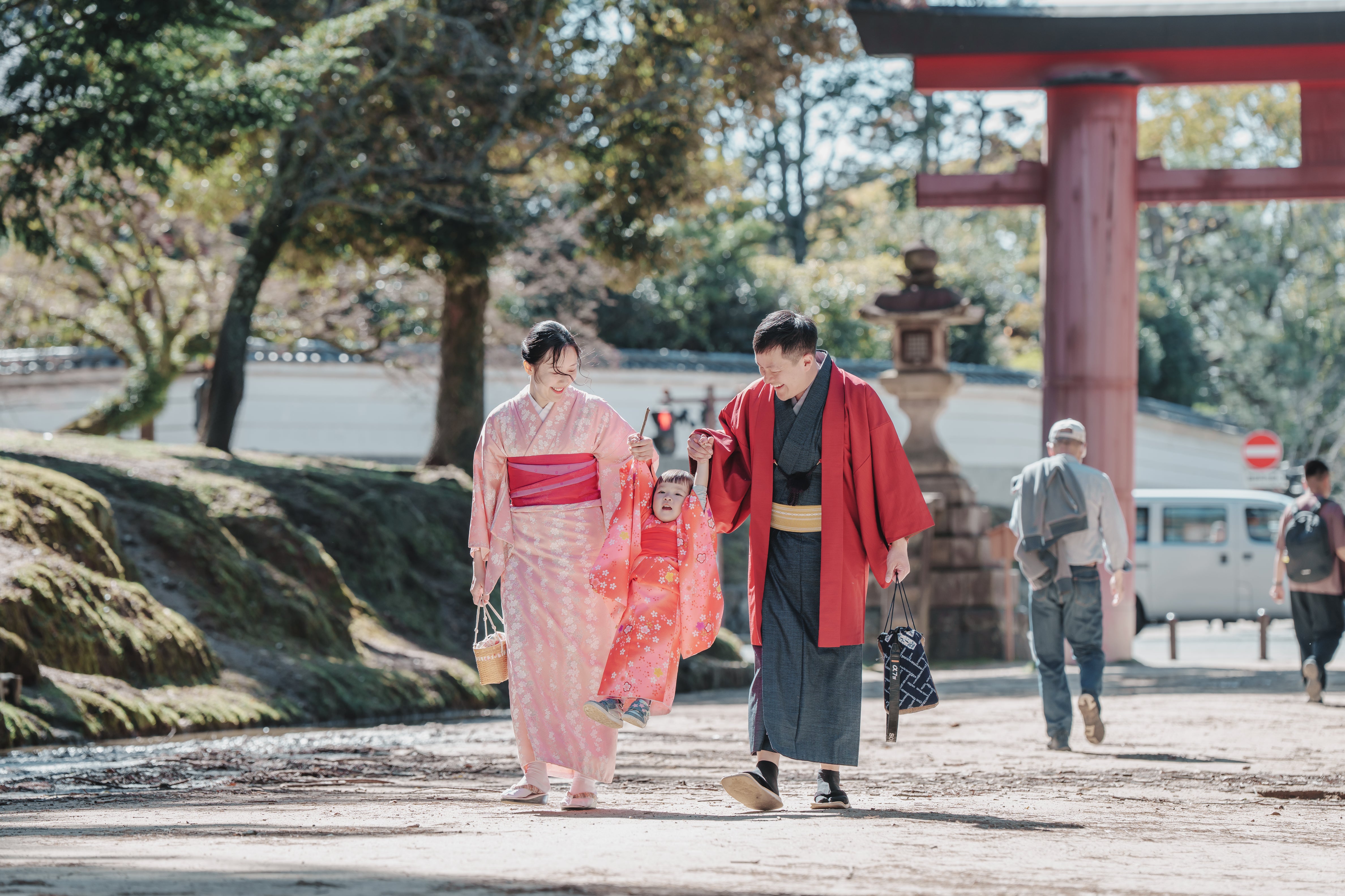 奈良公園家庭攝影:與攝影師Jerry珍惜每一刻