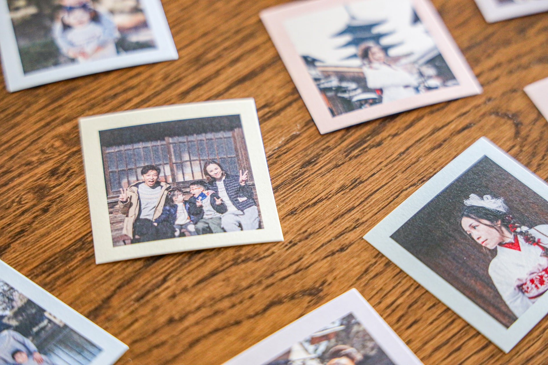 馬卡龍色:迷你方形照片卡 (35張/套)