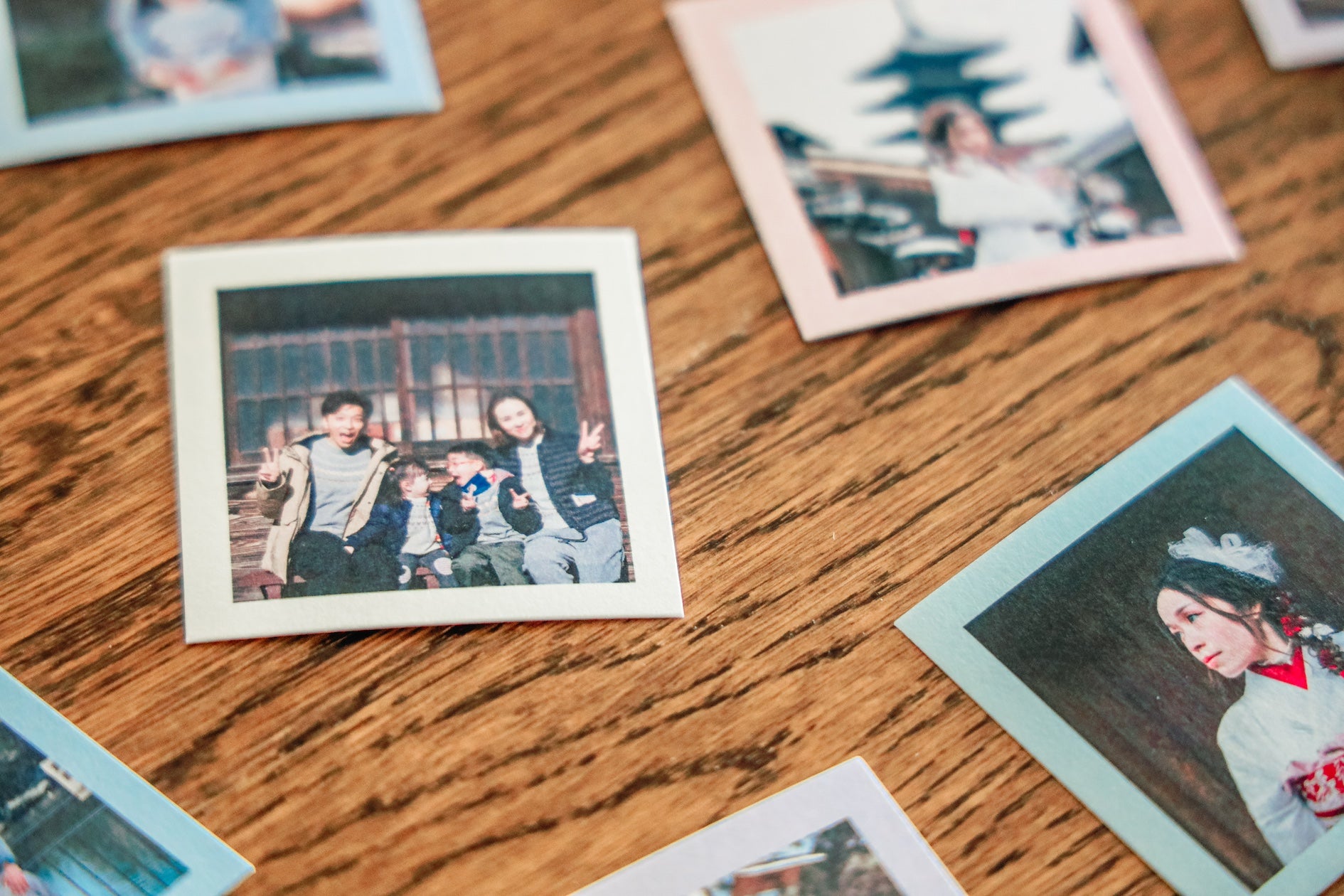 馬卡龍色:迷你方形照片卡 (35張/套)