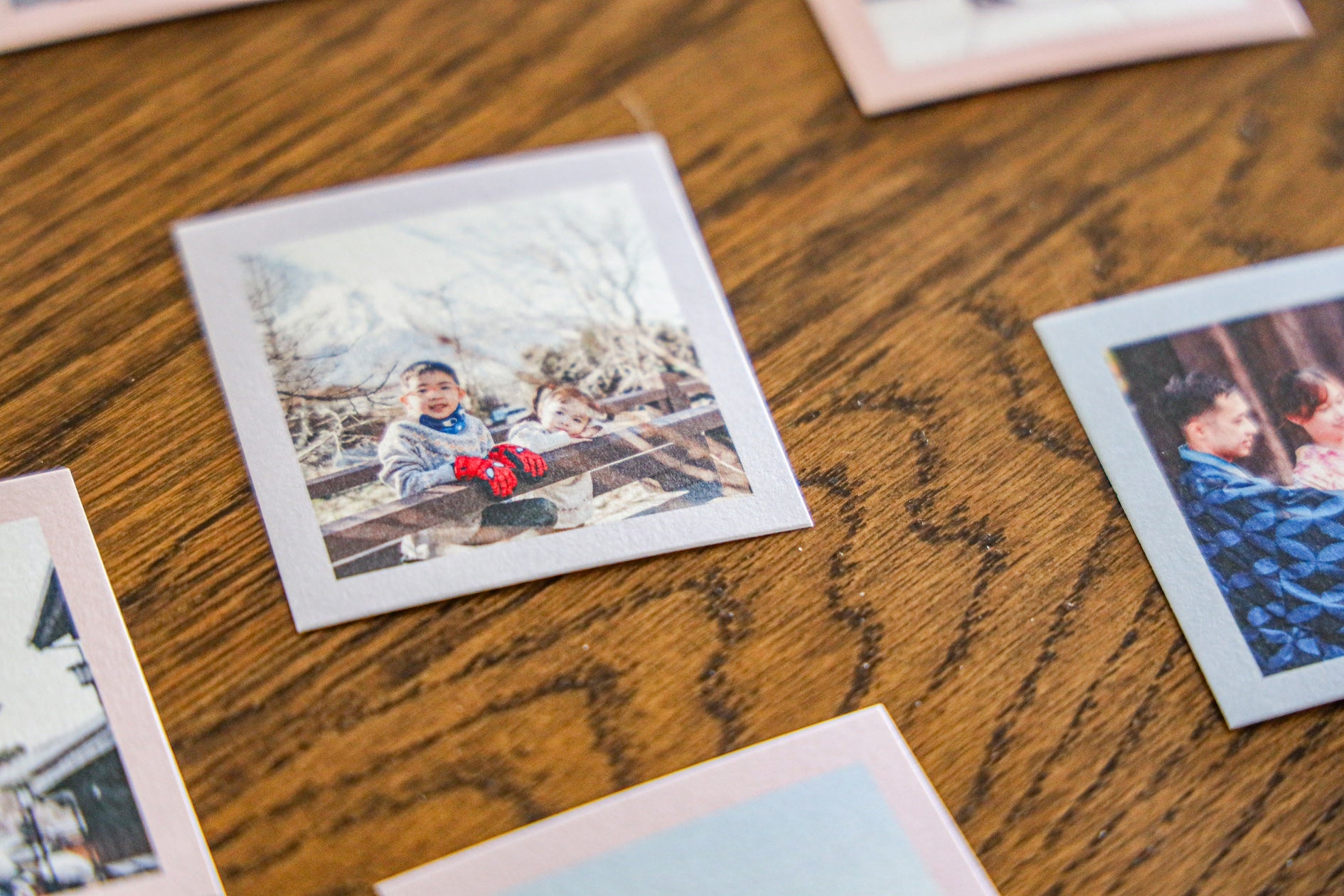 馬卡龍色:迷你方形照片卡 (35張/套)