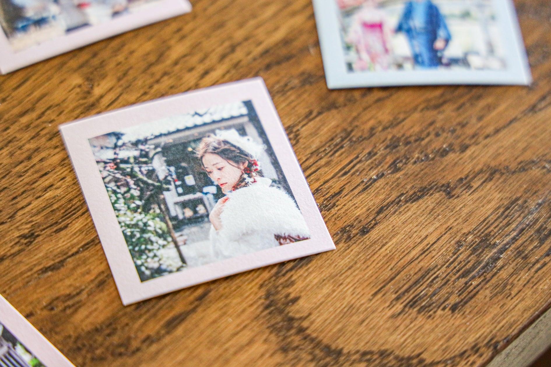 馬卡龍色:迷你方形照片卡 (35張/套)