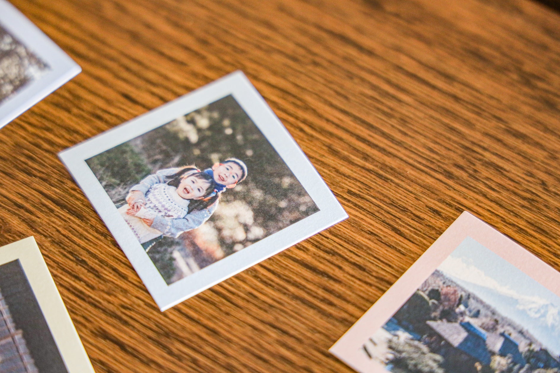 馬卡龍色:迷你方形照片卡 (35張/套)