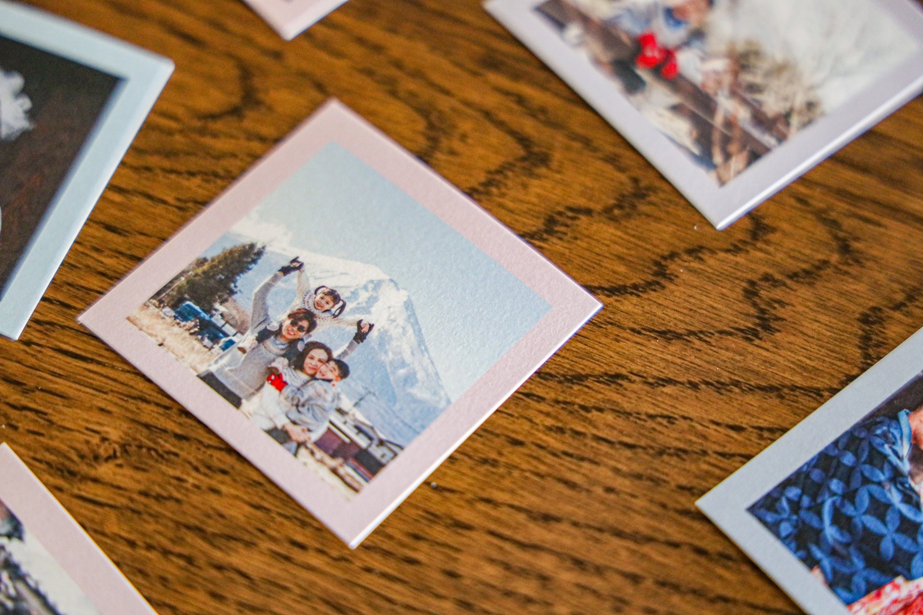 馬卡龍色:迷你方形照片卡 (35張/套)