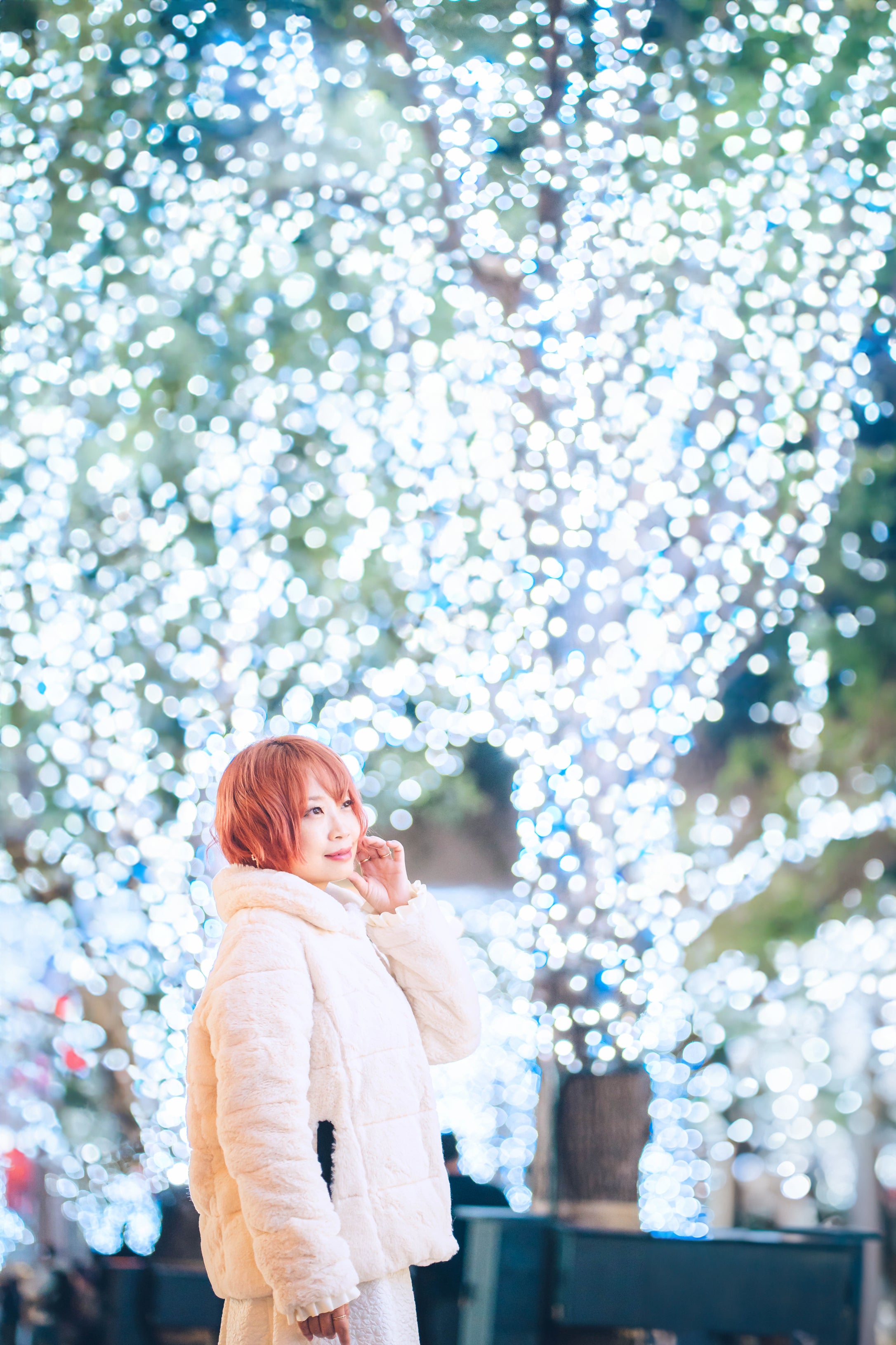 東京夢幻光影:Mai 的冬日童話攝影