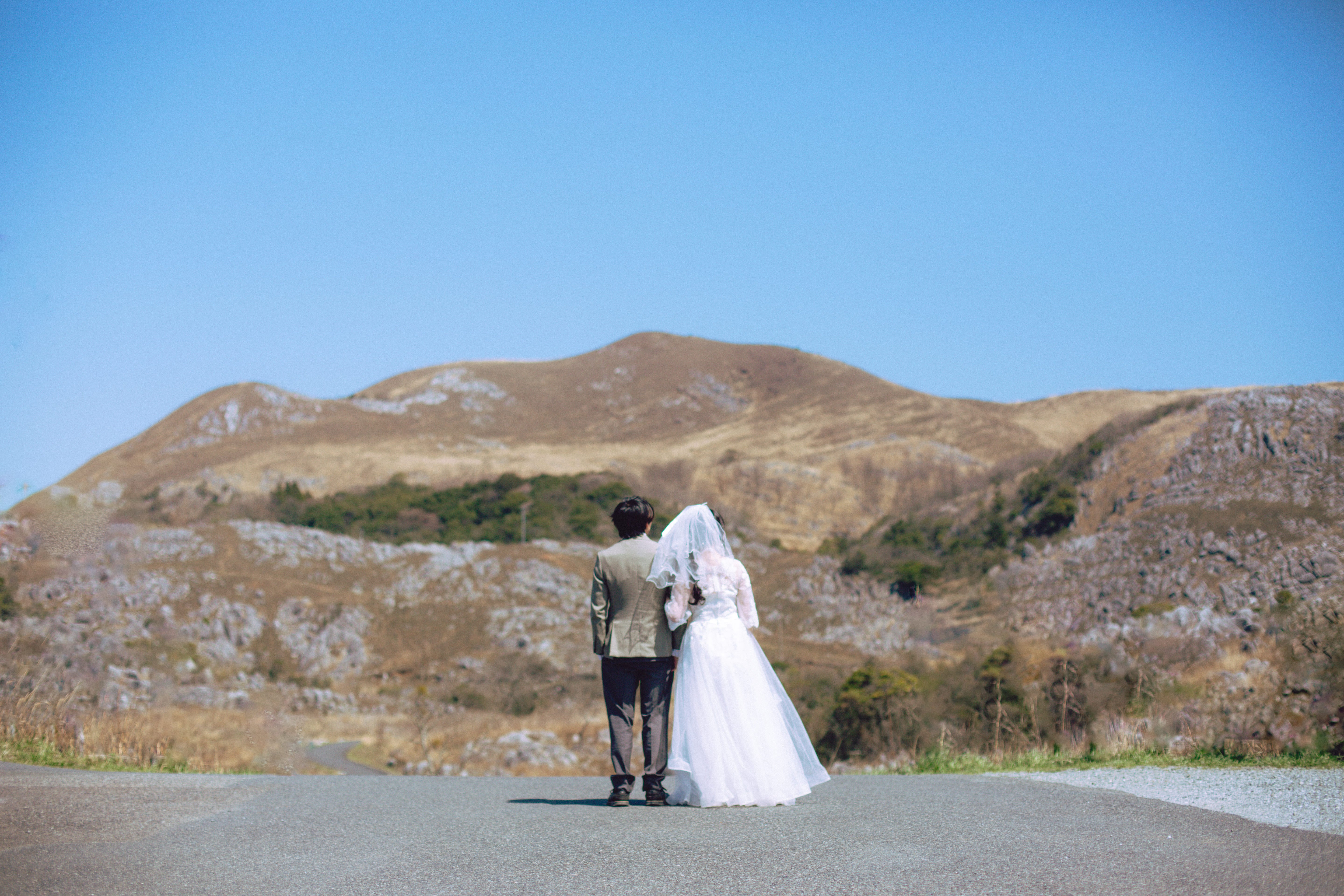 與攝影師Sumi在福岡平尾台情侶攝影:探索日本三大喀斯特地形的隱秘之美