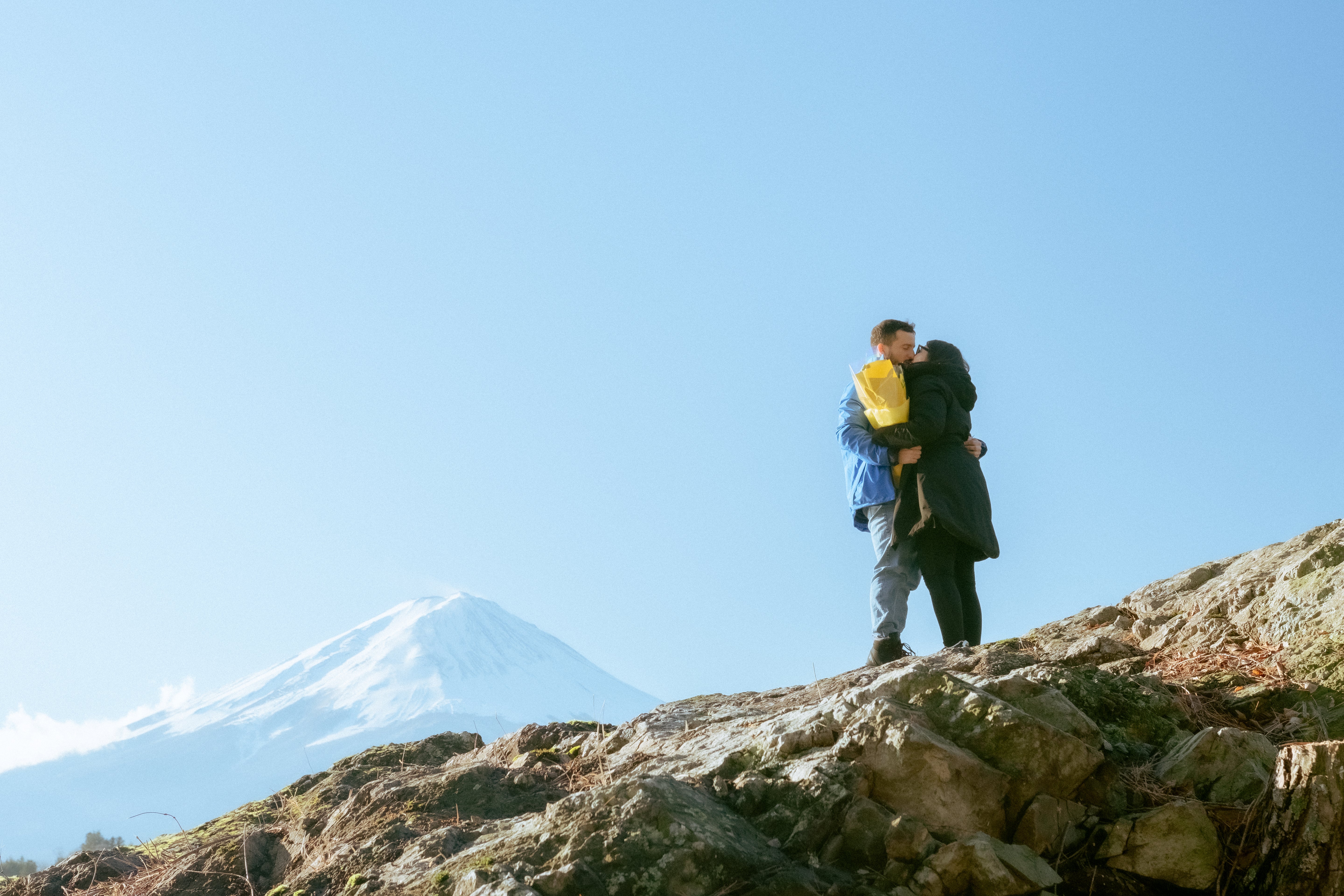 在富士山與你約定:Junya河口湖求婚攝影