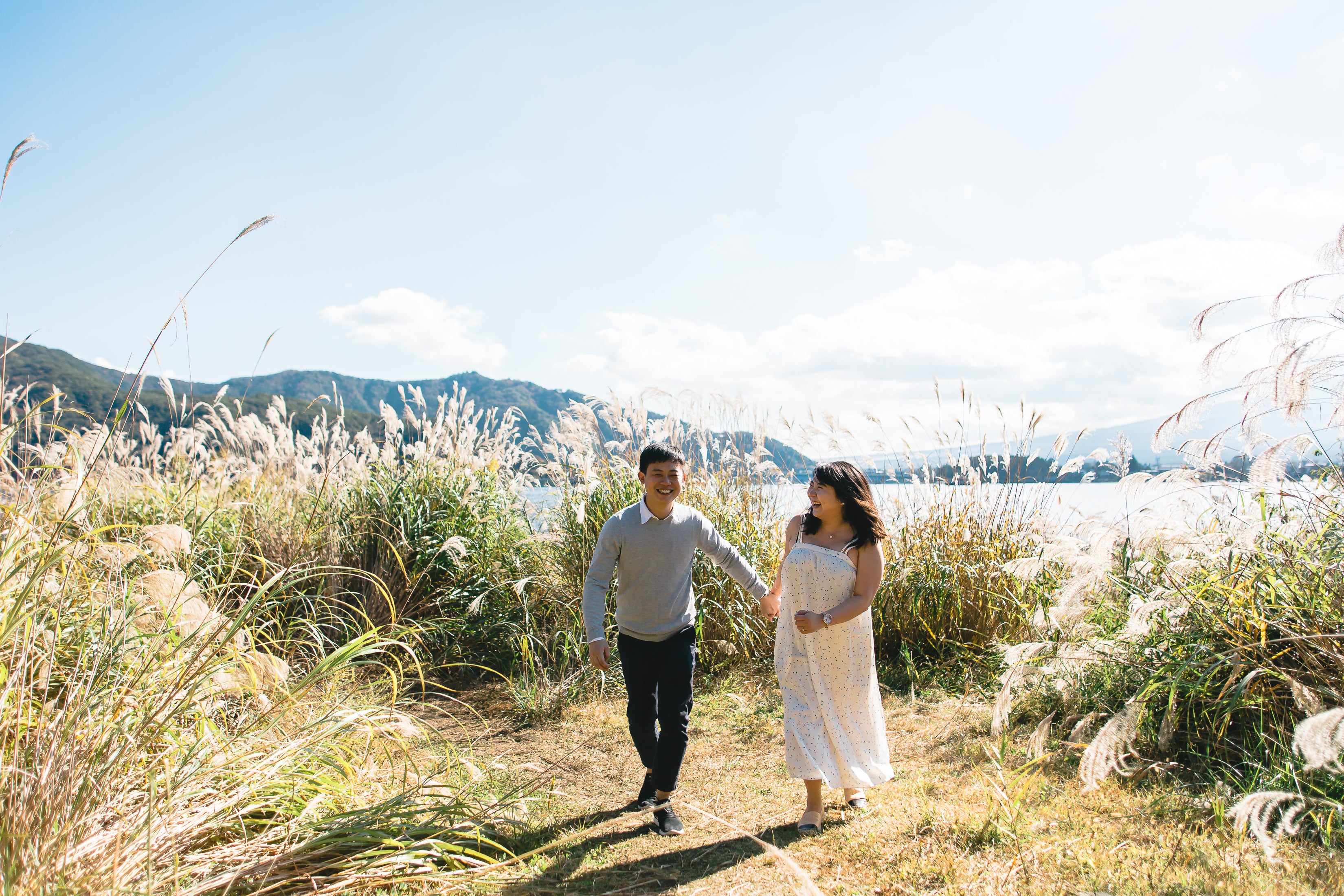 河口湖情侶攝影 | 日本職業攝影師川口