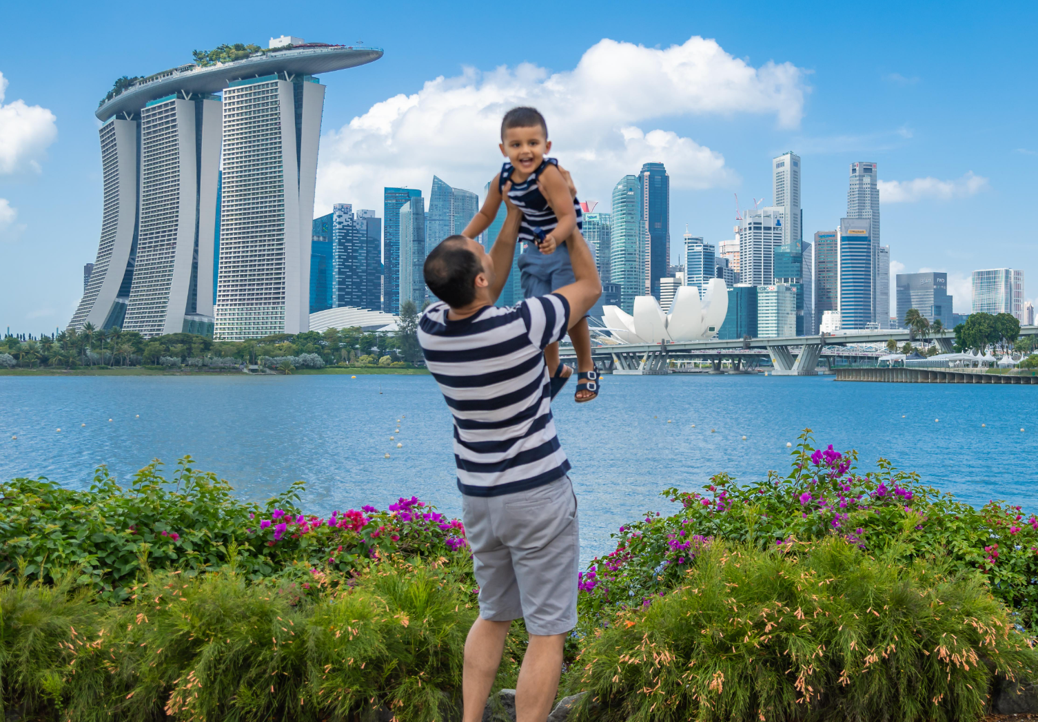 新加坡家庭之旅,Din 用鏡頭記錄美好