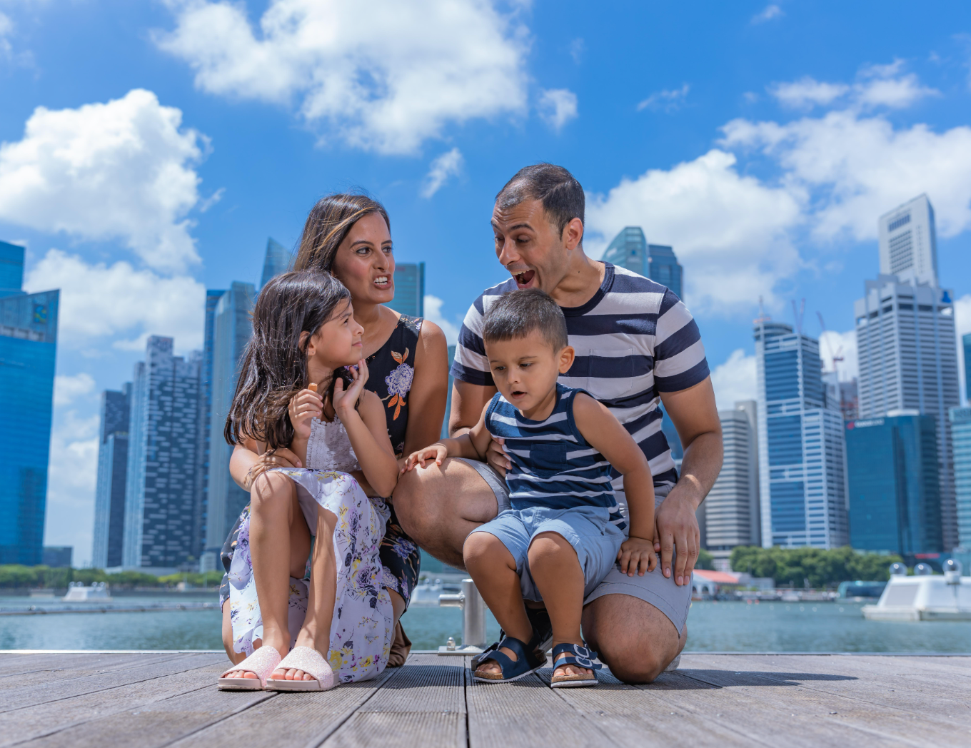 新加坡家庭之旅,Din 用鏡頭記錄美好