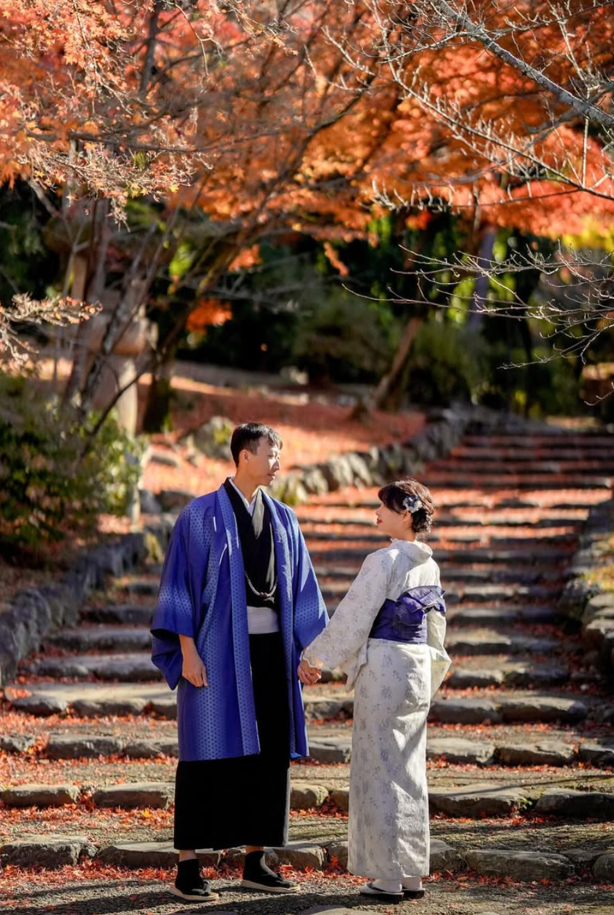 京都和服情侶寫真:與Minato一起,定格愛情最美時刻