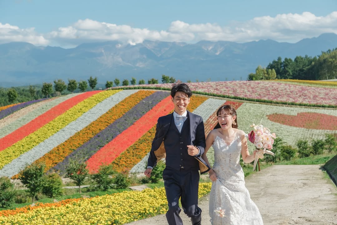 在北海道盛放的愛裡求婚:札幌 Takenaka 溫柔定格