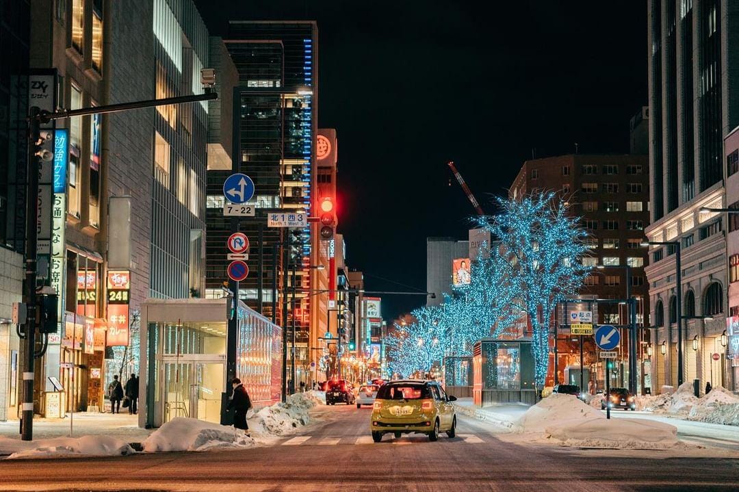 Susukino City Bar Photography Japan