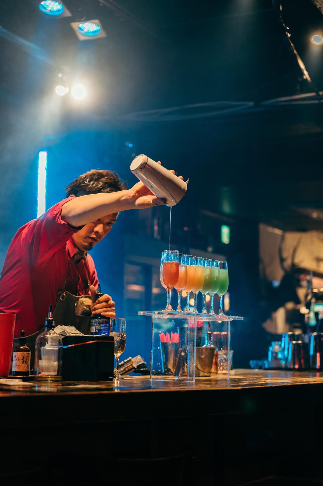 Susukino City Bar Photography Japan