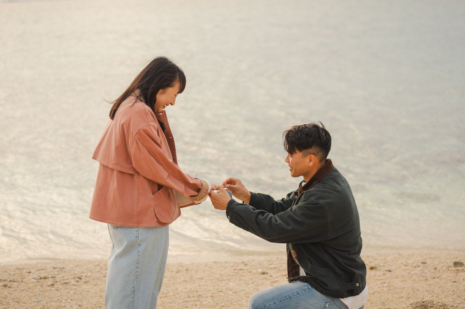 在沖繩最美的海景裡,迎來屬於你們的永遠:Taira 求婚寫真