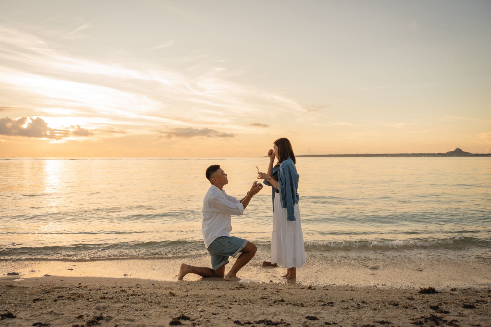 在沖繩最美的海景裡,迎來屬於你們的永遠:Taira 求婚寫真