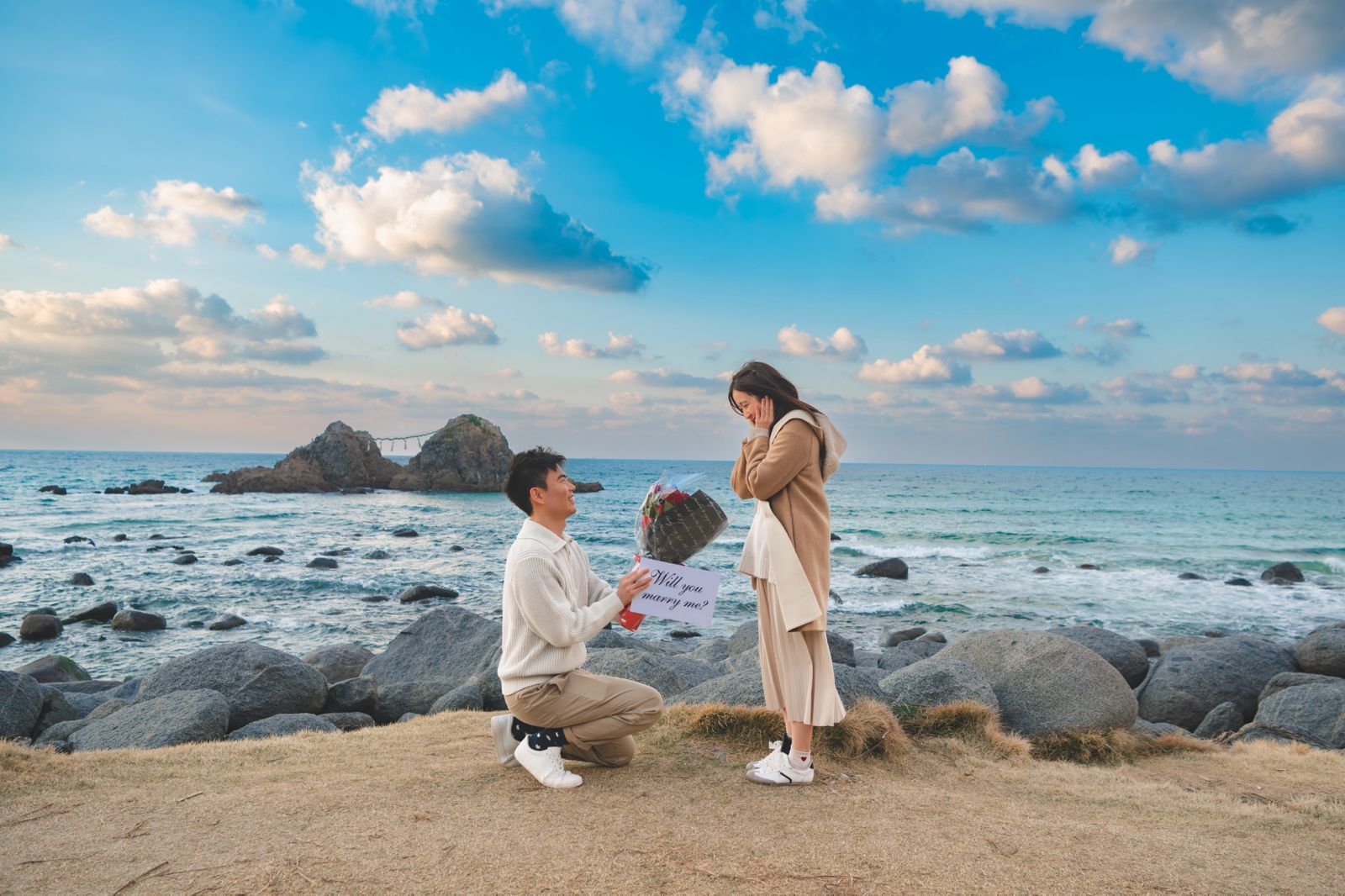 在永遠開始之前的那一刻:福岡求婚攝影體驗