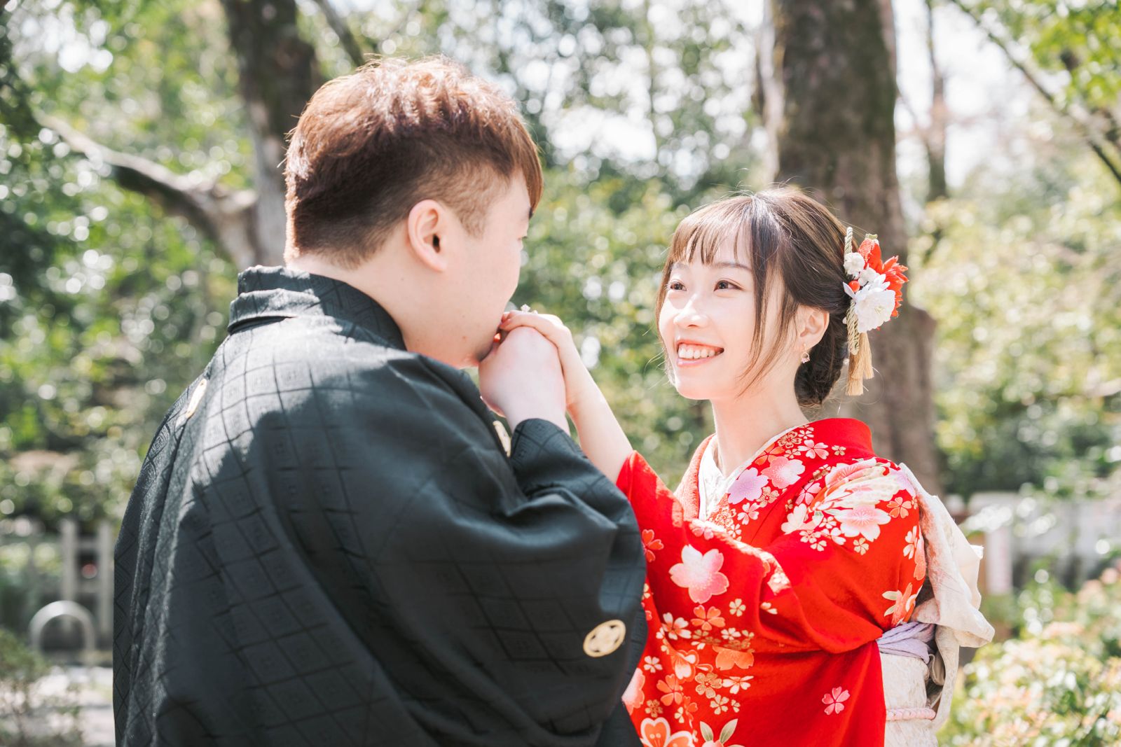 在京都,許下一生相守的承諾:京都求婚攝影體驗
