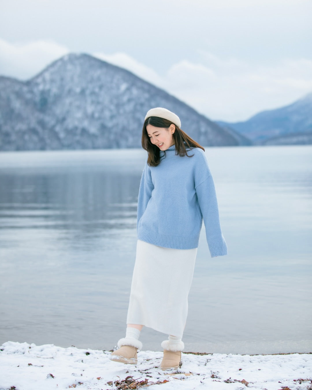讓北海道的冬日浪漫,擁抱你們的愛情:Yuko 情侶寫真體驗