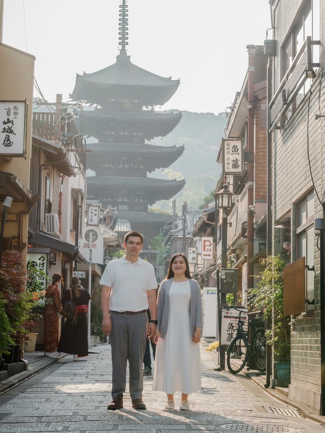 在片刻之間慢慢生長的愛:Yosu 京都情侶攝影