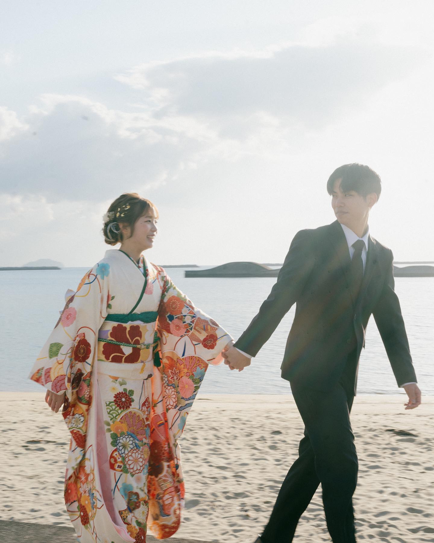 如海流般的愛:Sayaka 大分情侶攝影