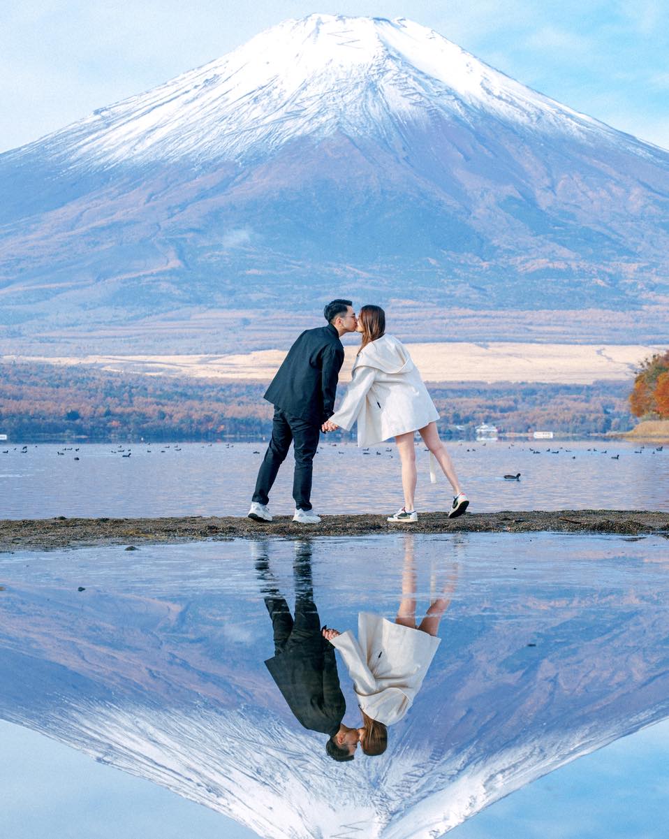 富士山下的永恆誓約:Wong為你定格的求婚回憶