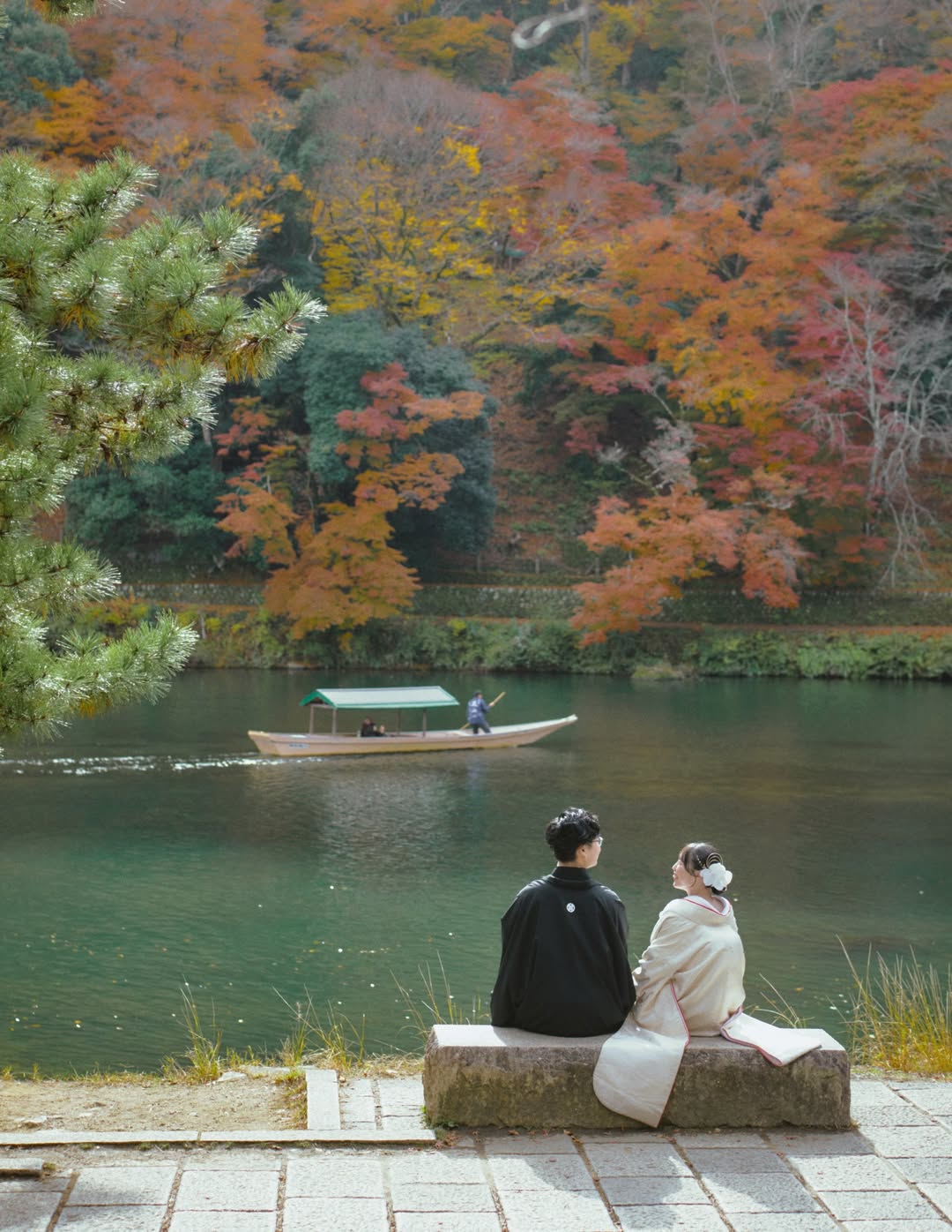在片刻之間慢慢生長的愛:Yosu 京都情侶攝影