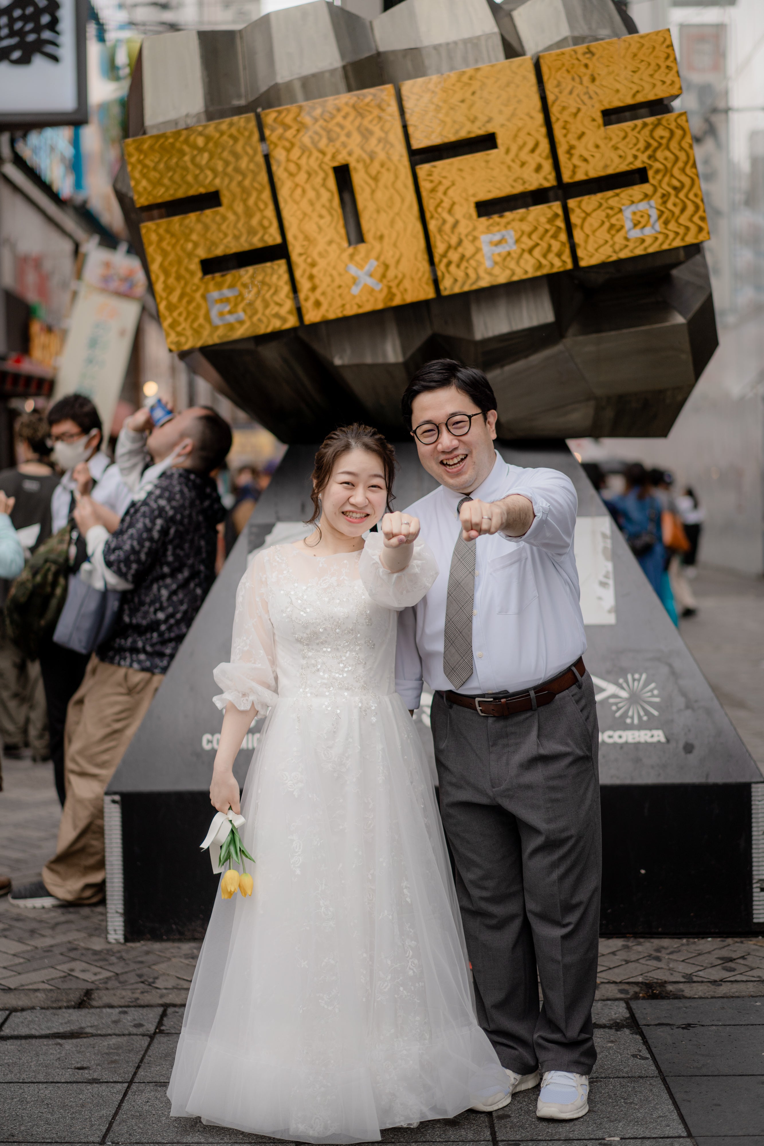 大阪愛之瞬間:Yumiko 帶你體驗兩小時婚紗攝影